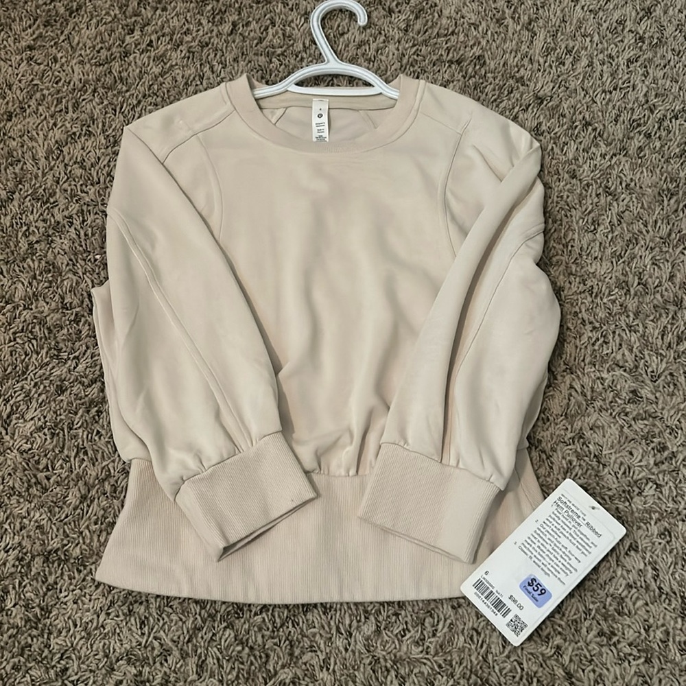 Softstreme Ribbed Hem Pullover